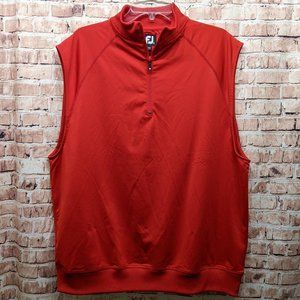 FootJoy Vest Pull Over 1/4 Zip Size Large Like New